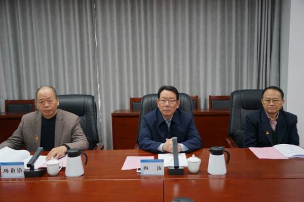 刘琳厅长参加省水电设计院党史学习教育专题民主生活会